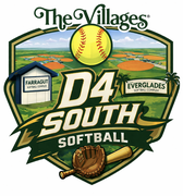 D4 South Softball logo